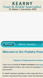 Mobile Screenshot of kearnypodiatrist.com